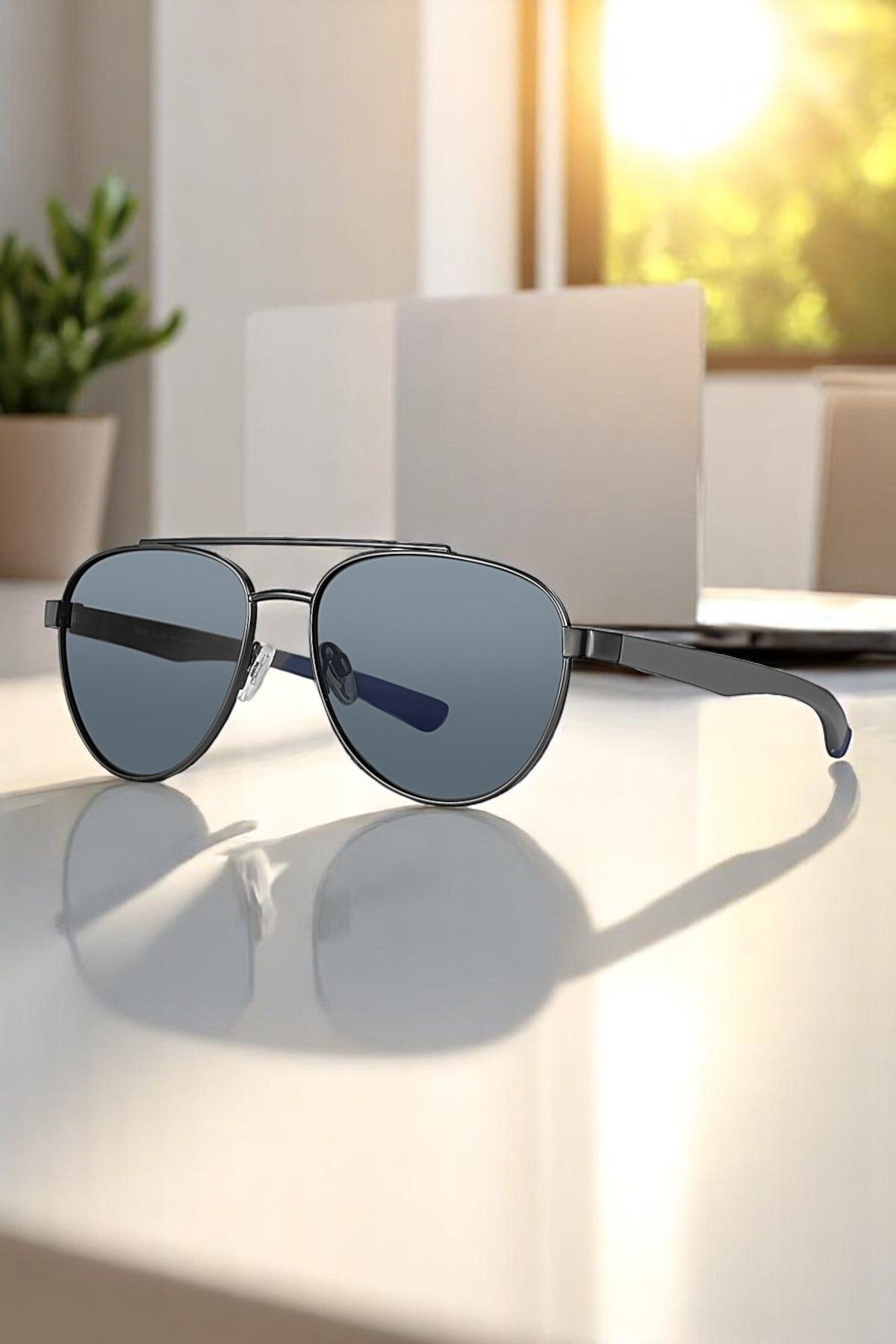 Daniel Klein Orijinal %100 Polarize UV400 Korumalı Gri Renk Erkek Güneş Gözlüğü DKG6278C3