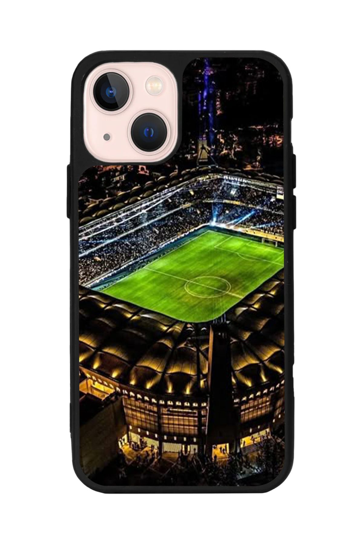 Aksel Kılıf Apple iPhone 15 Plus Uyumlu Baskılı,Mat Siyah,Yumuşak Silikon,Koruyucu,Şok Emici Kapak,Kılıf
