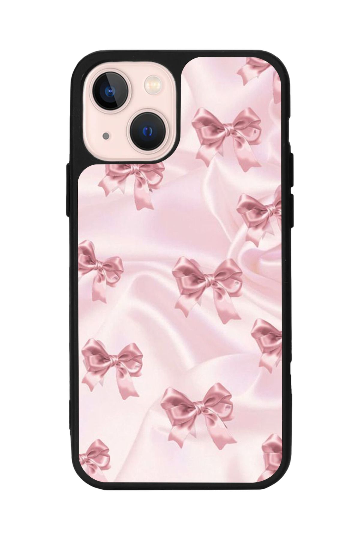 Aksel Kılıf Apple iPhone 15 Plus Uyumlu Baskılı,Mat Siyah,Yumuşak Silikon,Koruyucu,Şok Emici Kapak,Kılıf