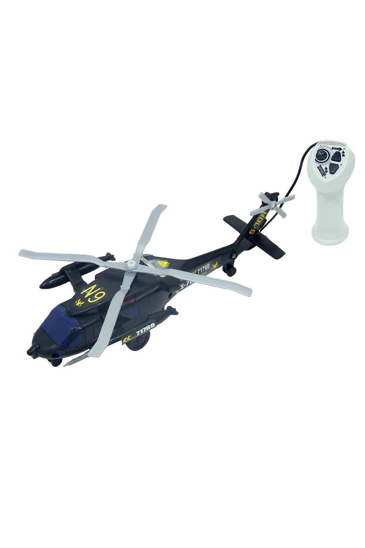 BYR Fırsat Byr Air Forces Sesli Ve Işıklı N9 Helikopter Yeni