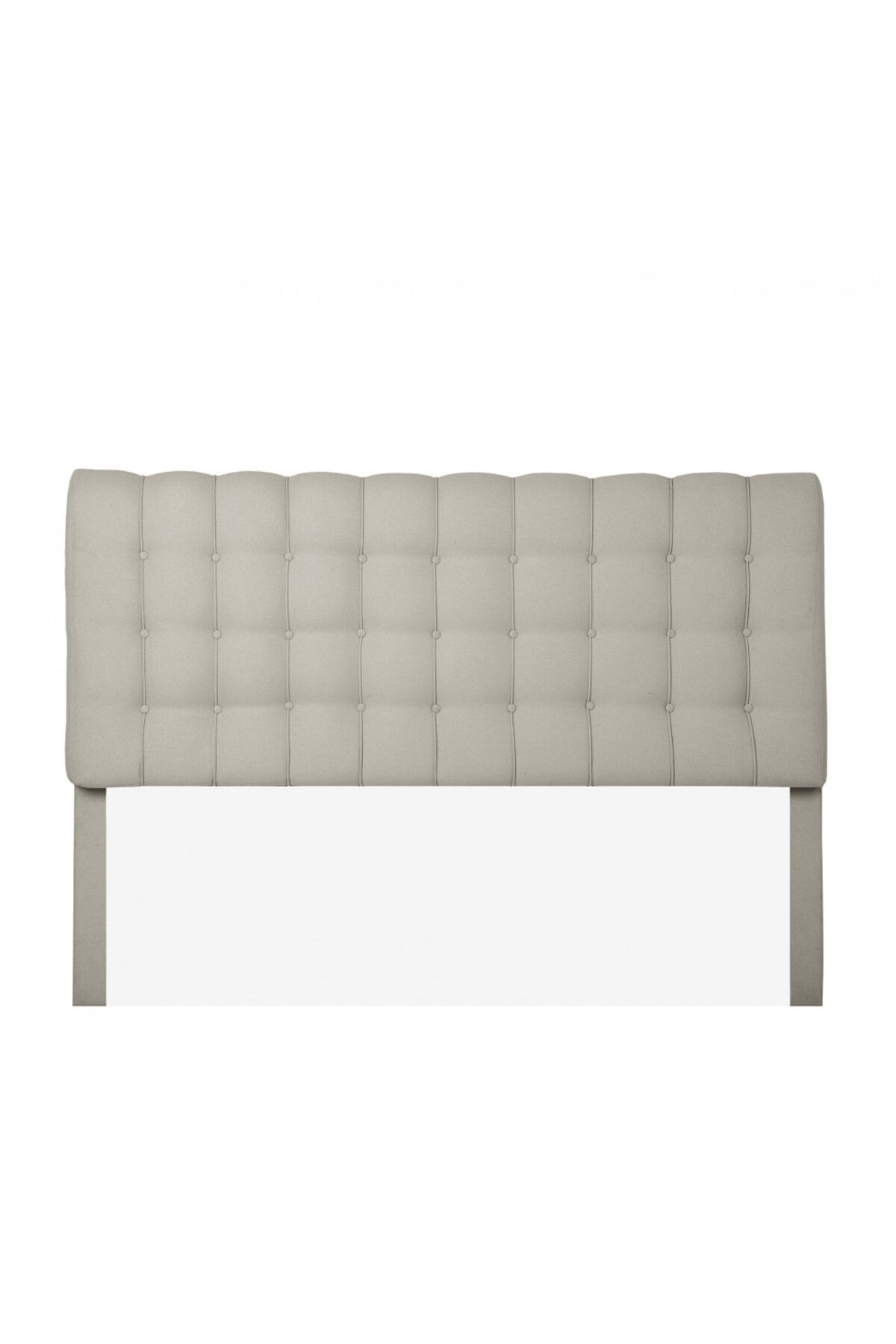 House One-H117 | Velvet headboard - Beige 1