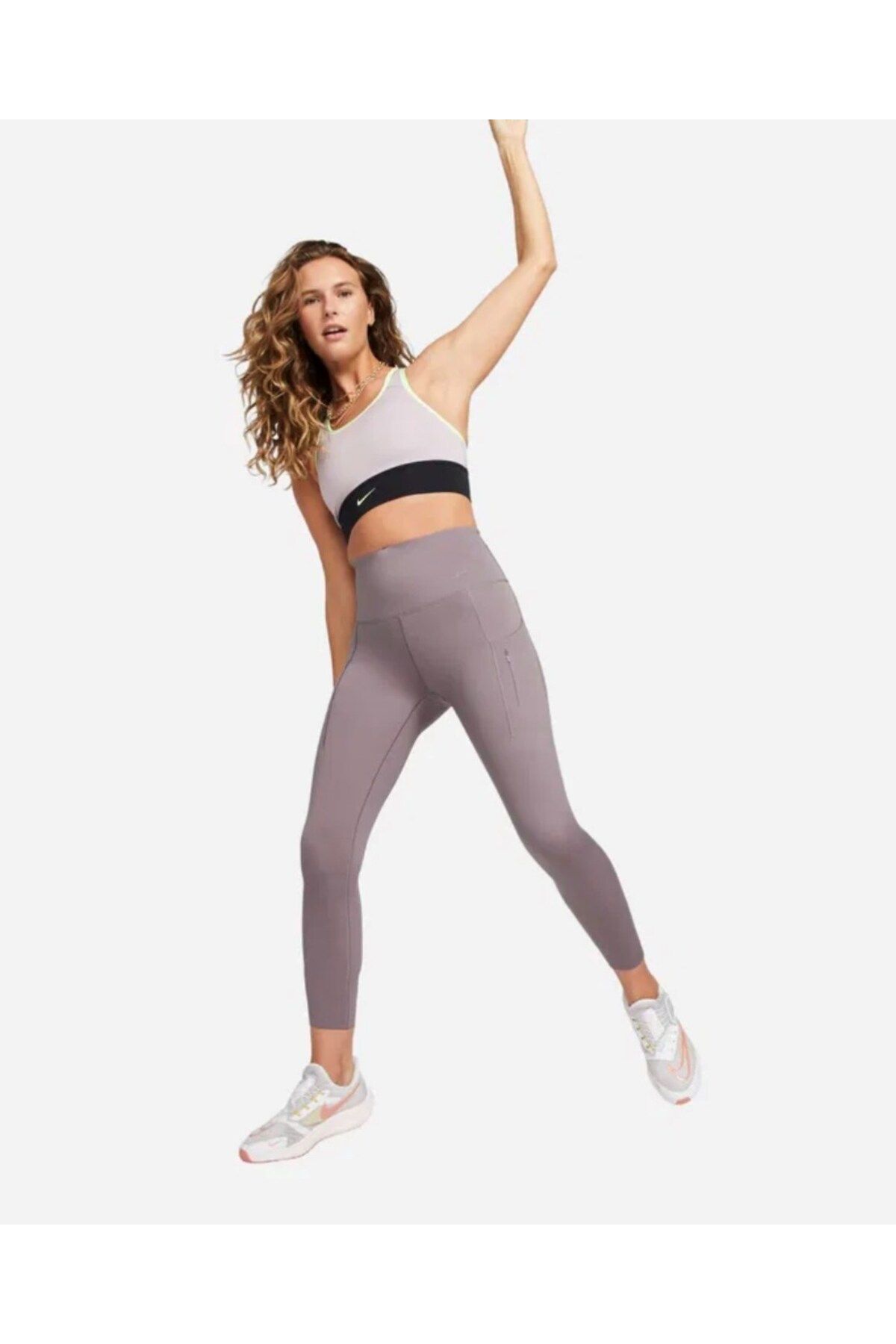 Nike Dri-Fit Go Firm-Support High-Waisted 7/8 Running Kadın Tayt