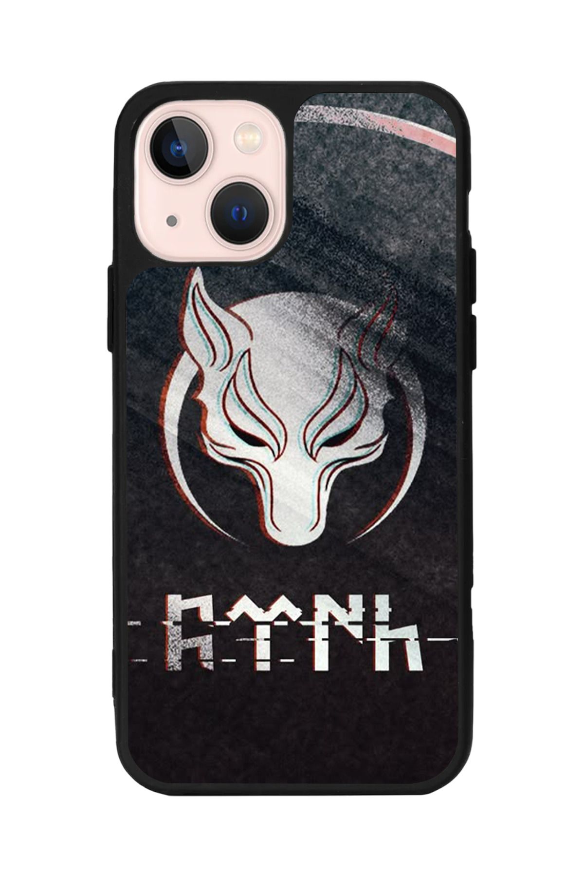 Aksel Kılıf Apple iPhone 15 Plus Uyumlu Baskılı,Mat Siyah,Yumuşak Silikon,Koruyucu,Şok Emici Kapak,Kılıf