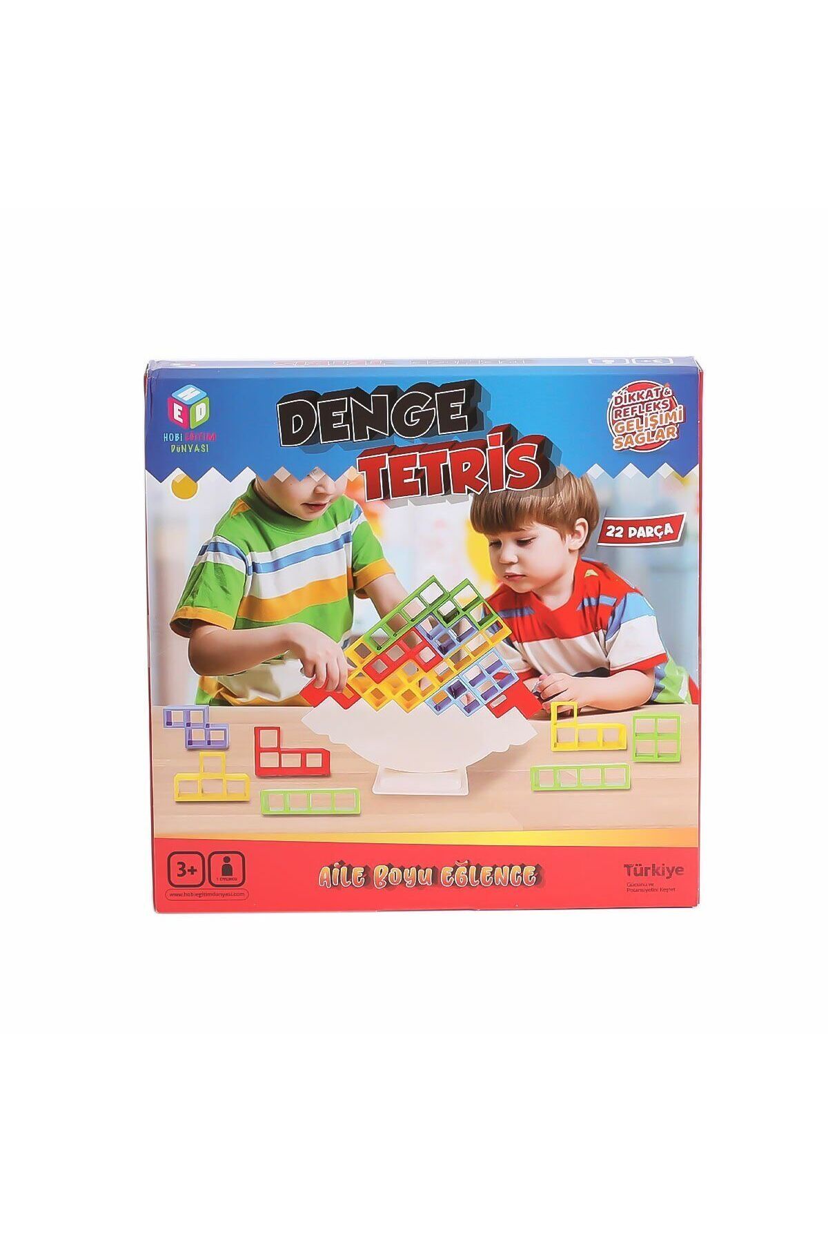 BYR Fırsat Byr Hed 099 Denge Tetrisi 22 Parça -Hobi Yeni