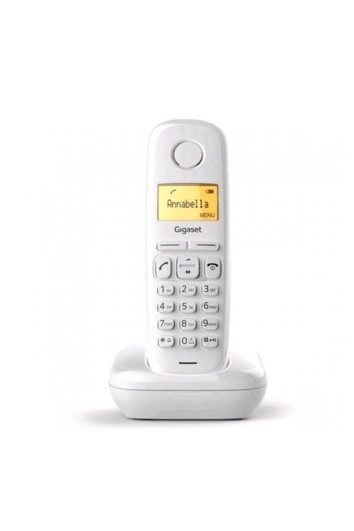 GIGASET A170 Kablosuz LCD Ekranlı Telefon Beyaz