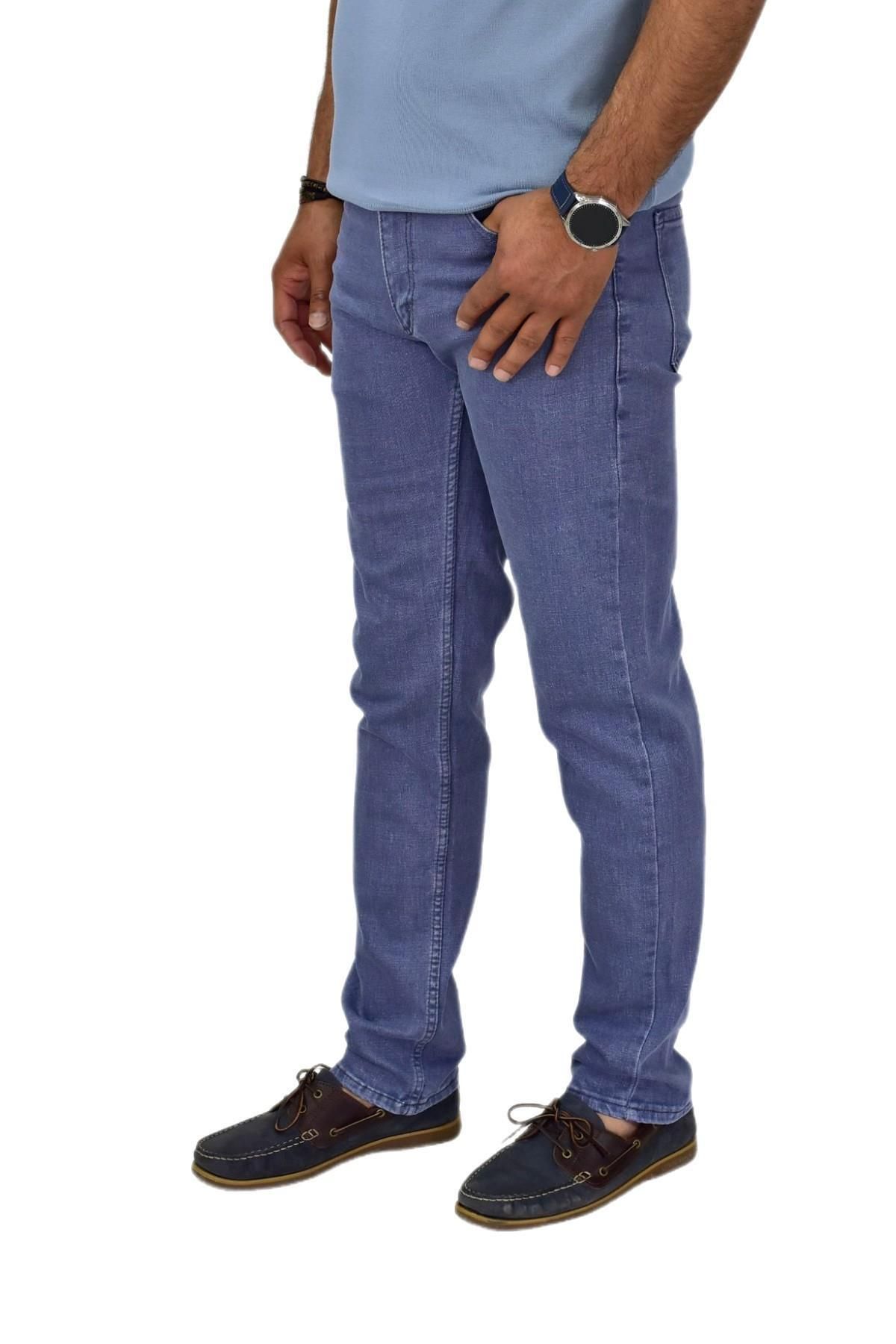 LOCUS JEANS Erkek Regular Fitt Jeans Pantolon 320 BGL-ST04607