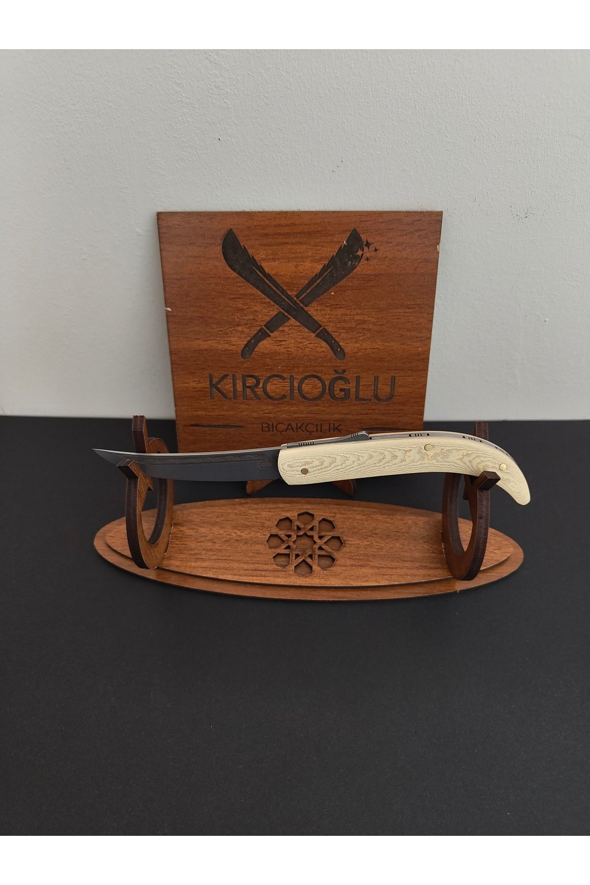 Krc Knife Verzalit Saplı Çakı