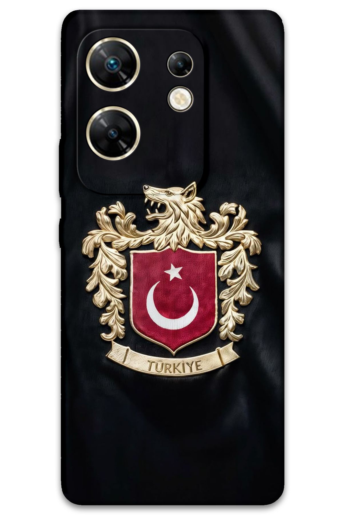Gramaphone İnfinix Zero 30 4G Uyumlu Türk Desenli Telefon Kılıfı - 5855