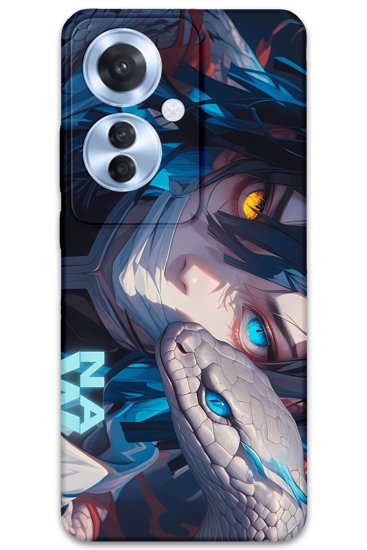 Gramaphone Oppo Reno 11F Uyumlu Anime Desenli Telefon Kılıfı + Ekran Koruyucu - 5748