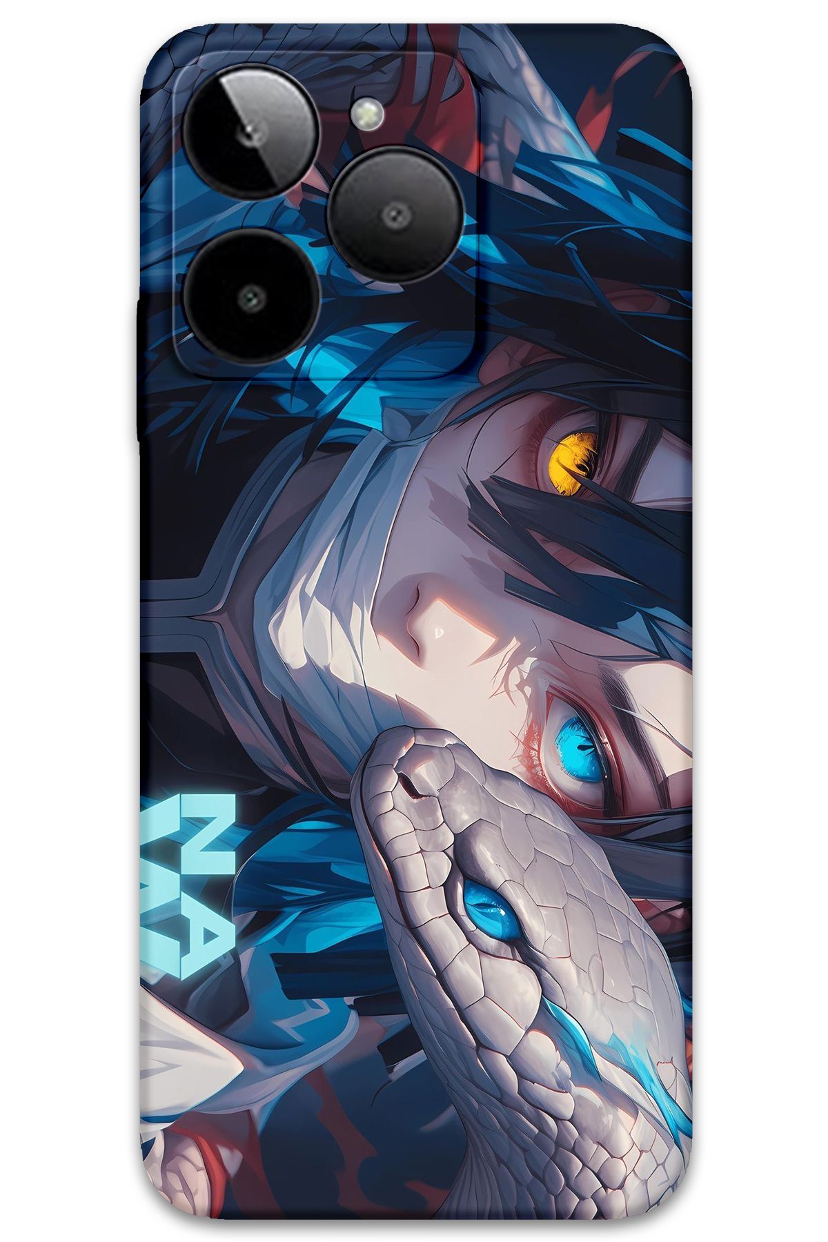 Gramaphone GM Era 30 Uyumlu Anime Desenli Telefon Kılıfı + Ekran Koruyucu - 5748