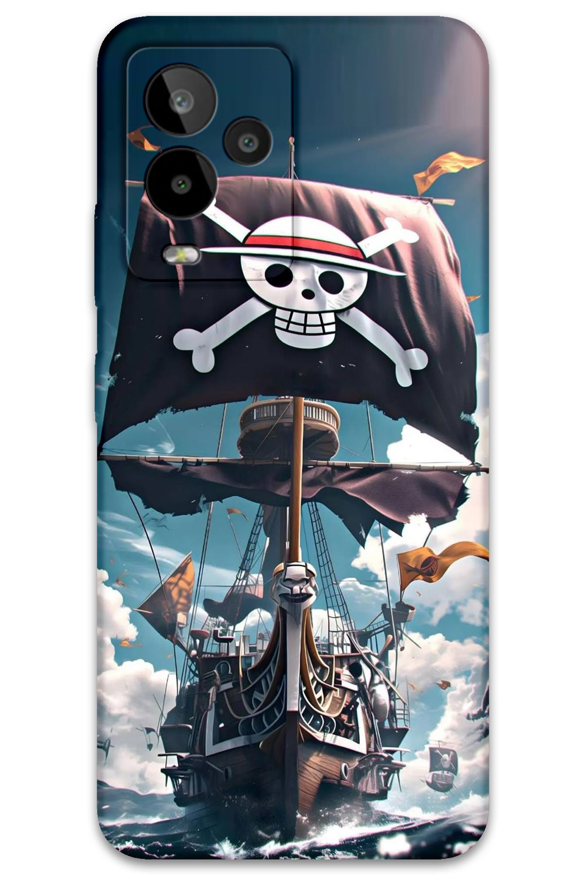 Gramaphone GM 24 Pro Uyumlu Anime Desenli Telefon Kılıfı + Ekran Koruyucu - 5752