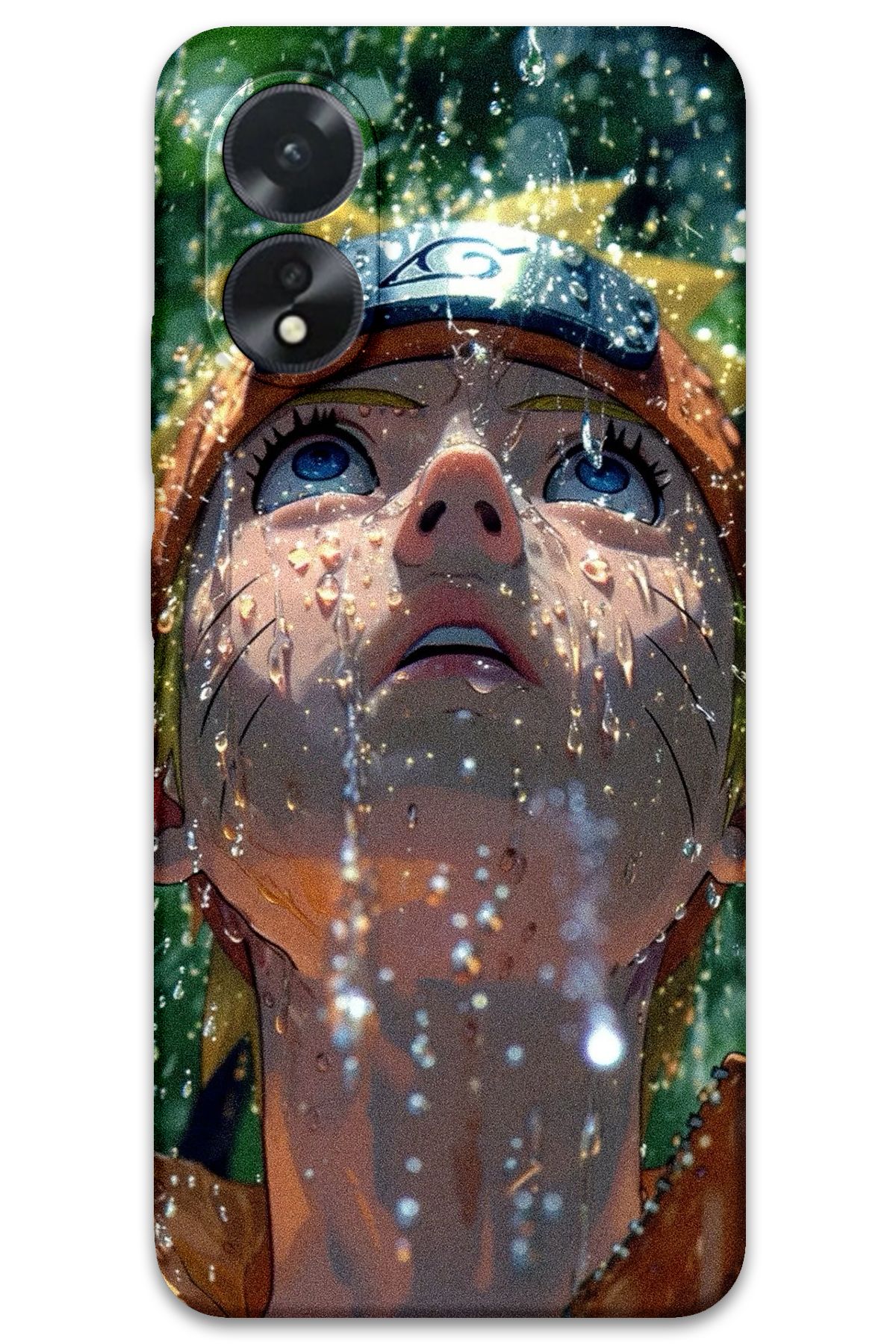 Gramaphone Oppo A38 Uyumlu Anime Desenli Telefon Kılıfı + Ekran Koruyucu - 5750