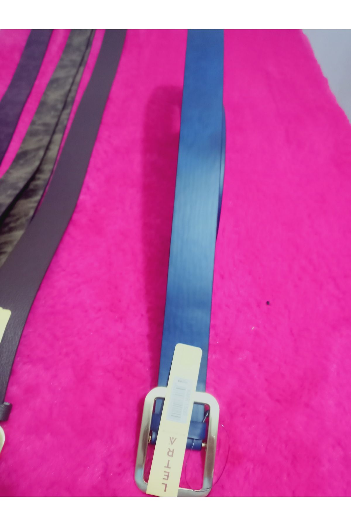 hoaryage TOKALI Suni Deri Kemer Ortalama Boy 105 cm En 3,5 CM