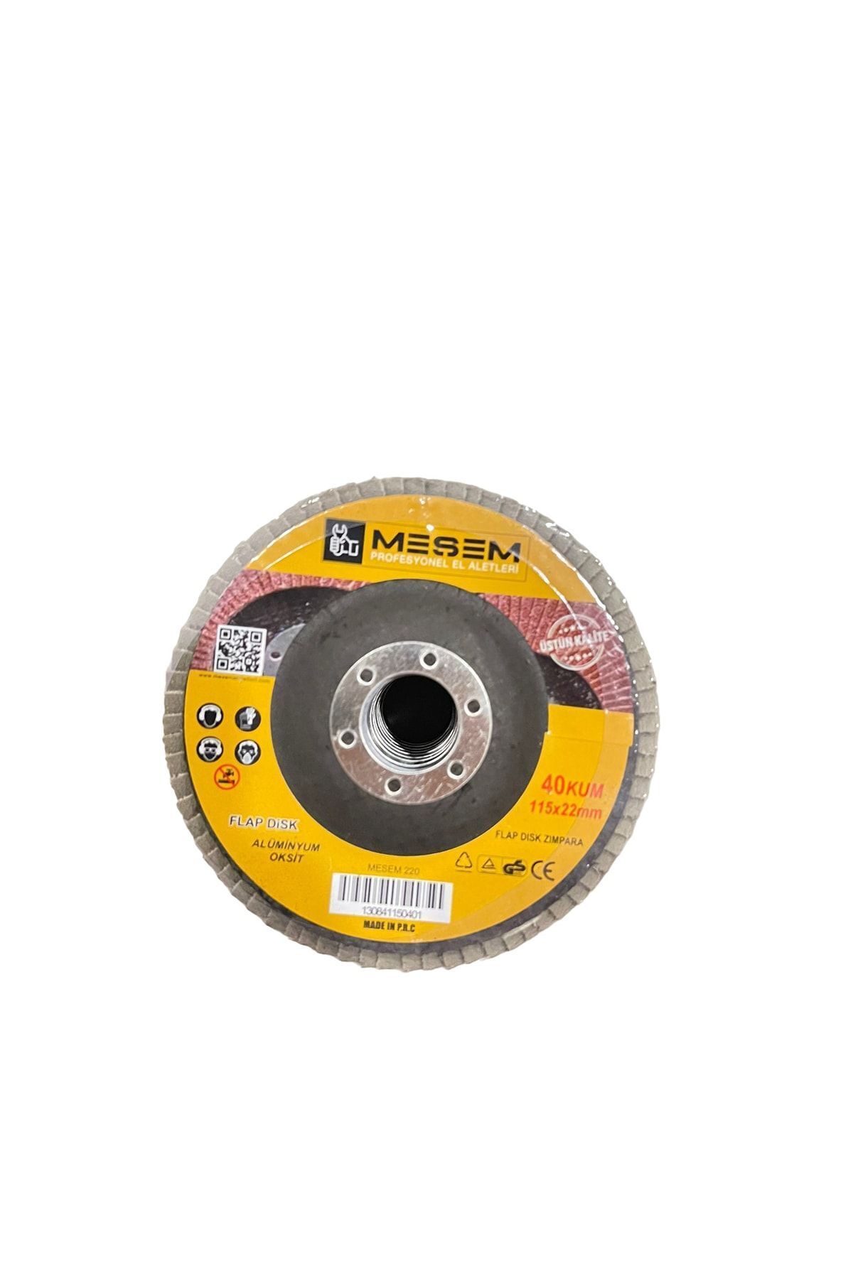 Meşem 10'lu Flap Disk Zımpara 115x22mm 60kum