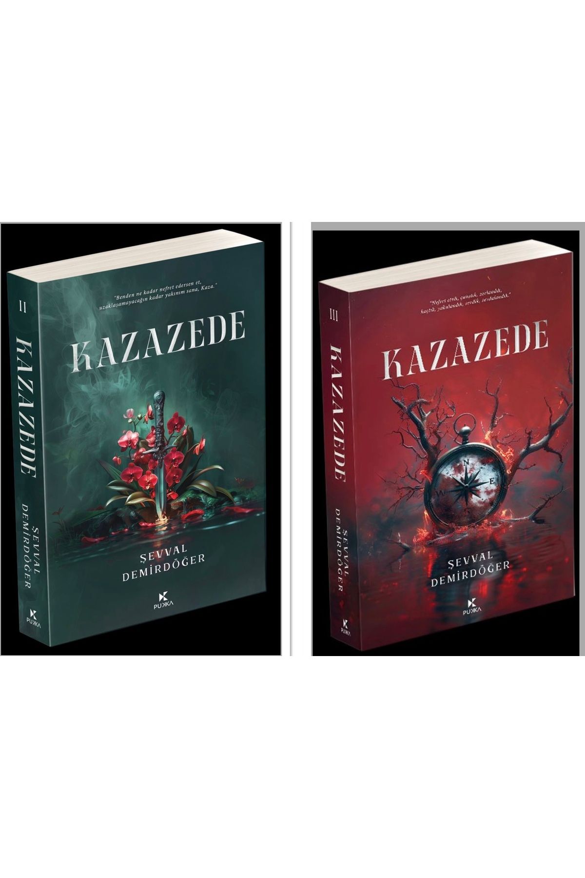 Pukka yayınları KAZAZEDE 2-3 CİLTSİZ—ŞEVVAL DEMİRDÖĞER