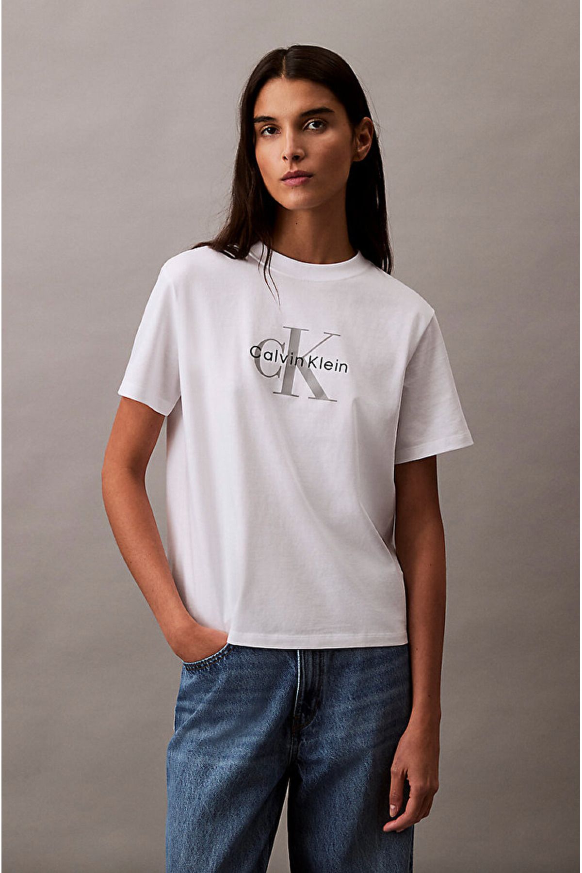 Calvin Klein Monogram Logo Tee