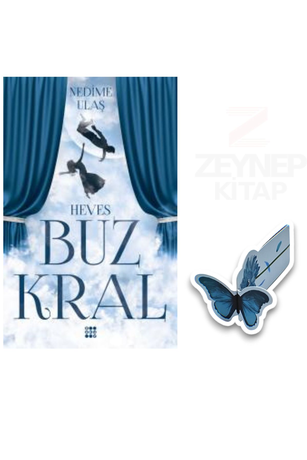 Dokuz Yayınları Buz Kral (Özel Tasarım Hareketli Kelebek Ayraç Hediye)