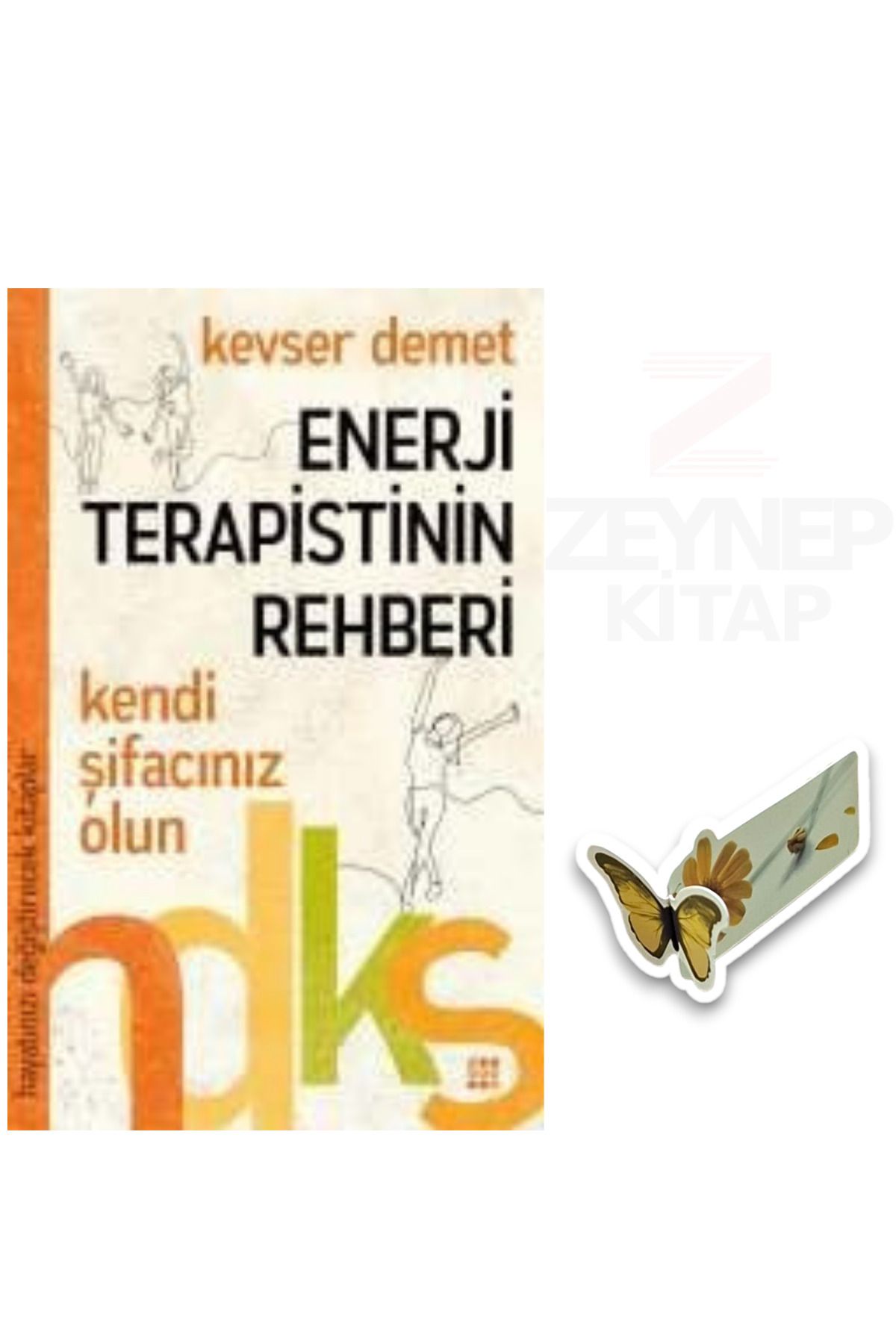 Dokuz Yayınları Enerji Terapistinin Rehberi(Özel Tasarım Hareketli Kelebek Ayraç Hediye)