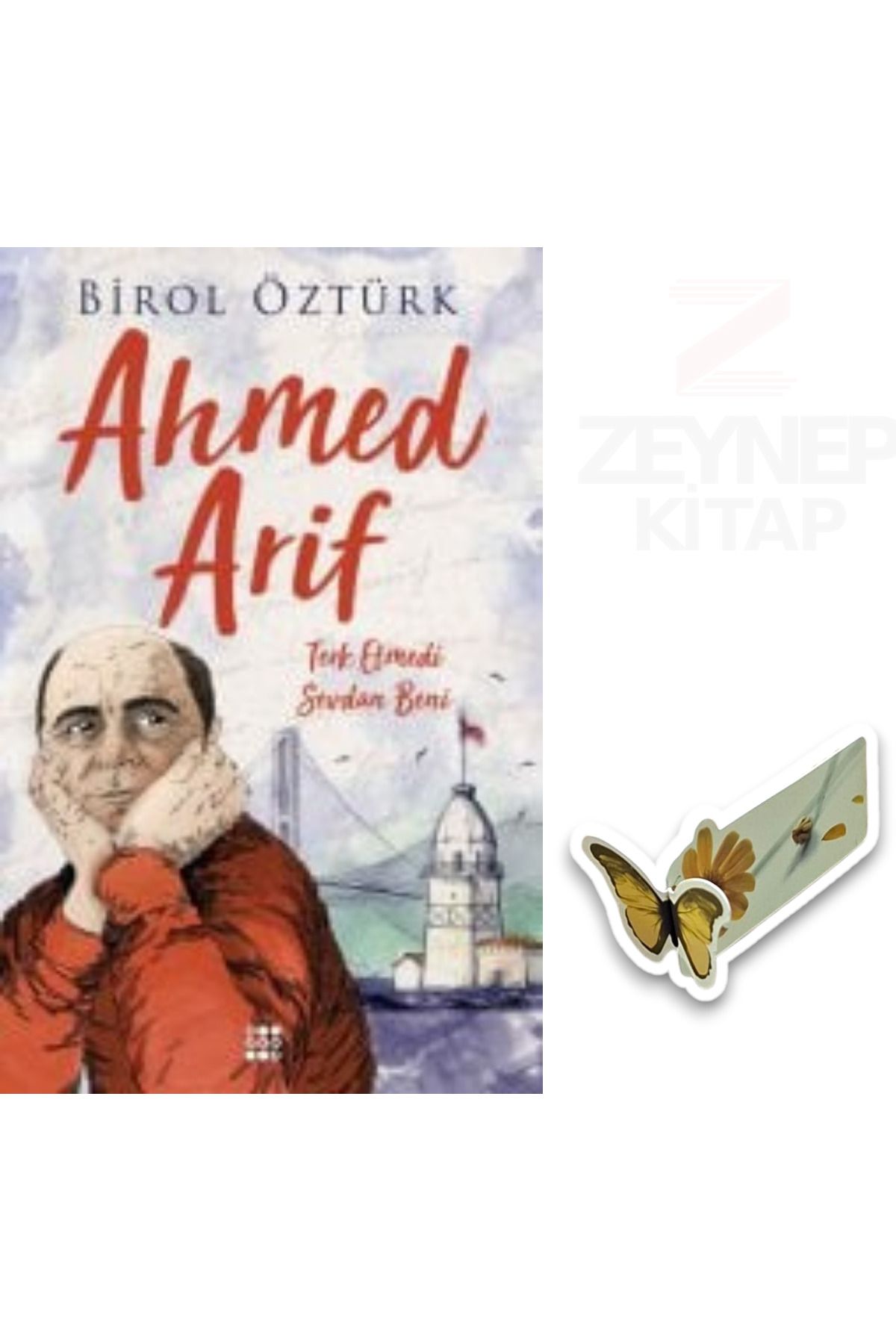 Dokuz Yayınları Ahmed Arif (Özel Tasarım Hareketli Kelebek Ayraç Hediye)