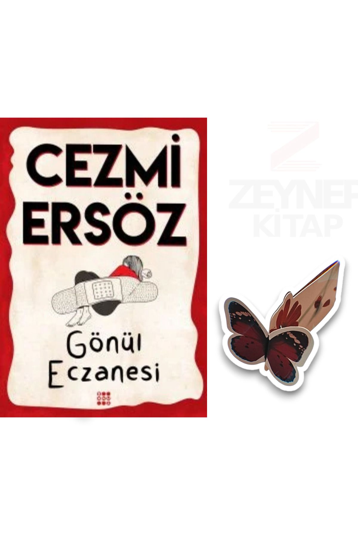 Dokuz Yayınları Gönül Eczanesi (Özel Tasarım Hareketli Kelebek Ayraç Hediye)
