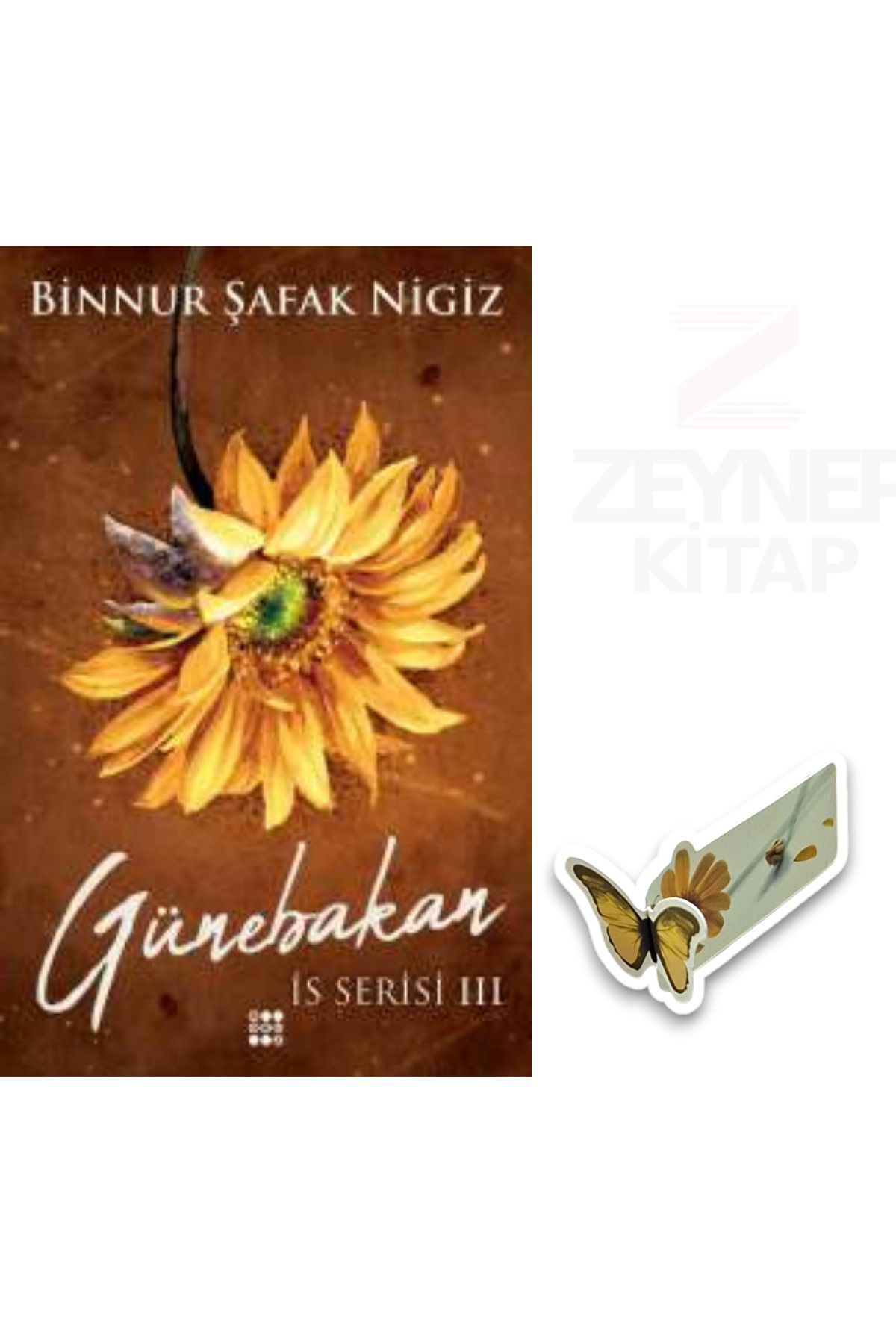 Dokuz Yayınları Günebakan İs 3(CİLTLİ) (Özel Tasarım Hareketli Kelebek Ayraç Hediye)