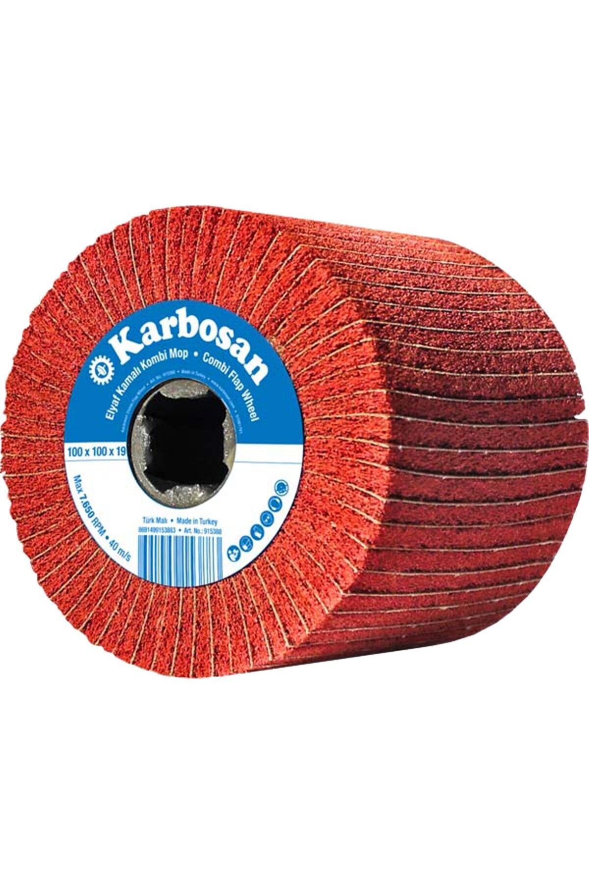 KARBOSAN 100*100 KAMALI ELYAF KOMBİ MOP (987012)