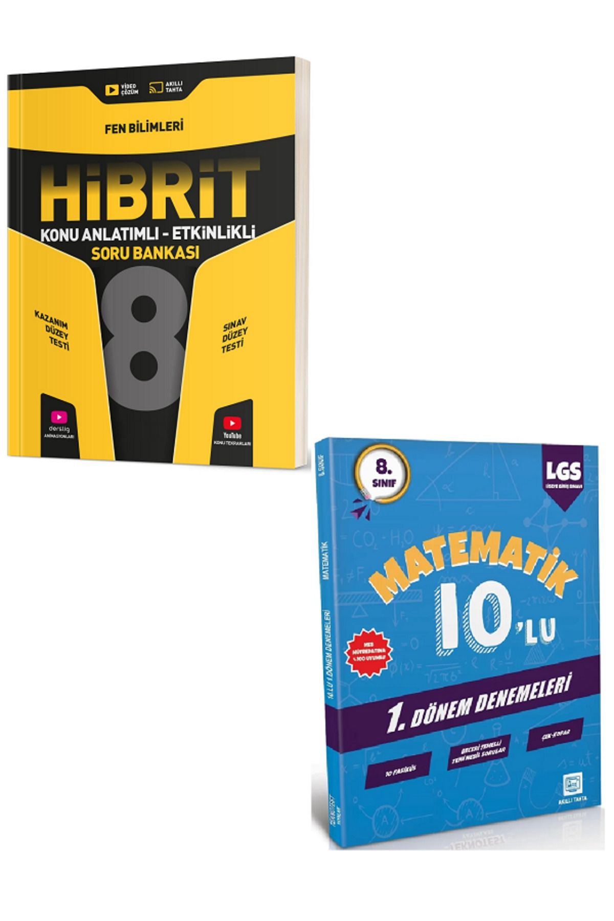 Efsane Yayınları 8.Sınıf Hız HİBRİT Fen Bilimleri Konu Anlatımlı Etkinlikli Soru Bankası /10'Lu Matematik Deneme HEDİ