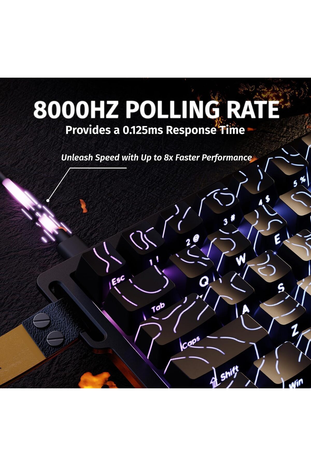 Attack Shark-ATTACK SHARK X68 HE Gaming Keyboard 5