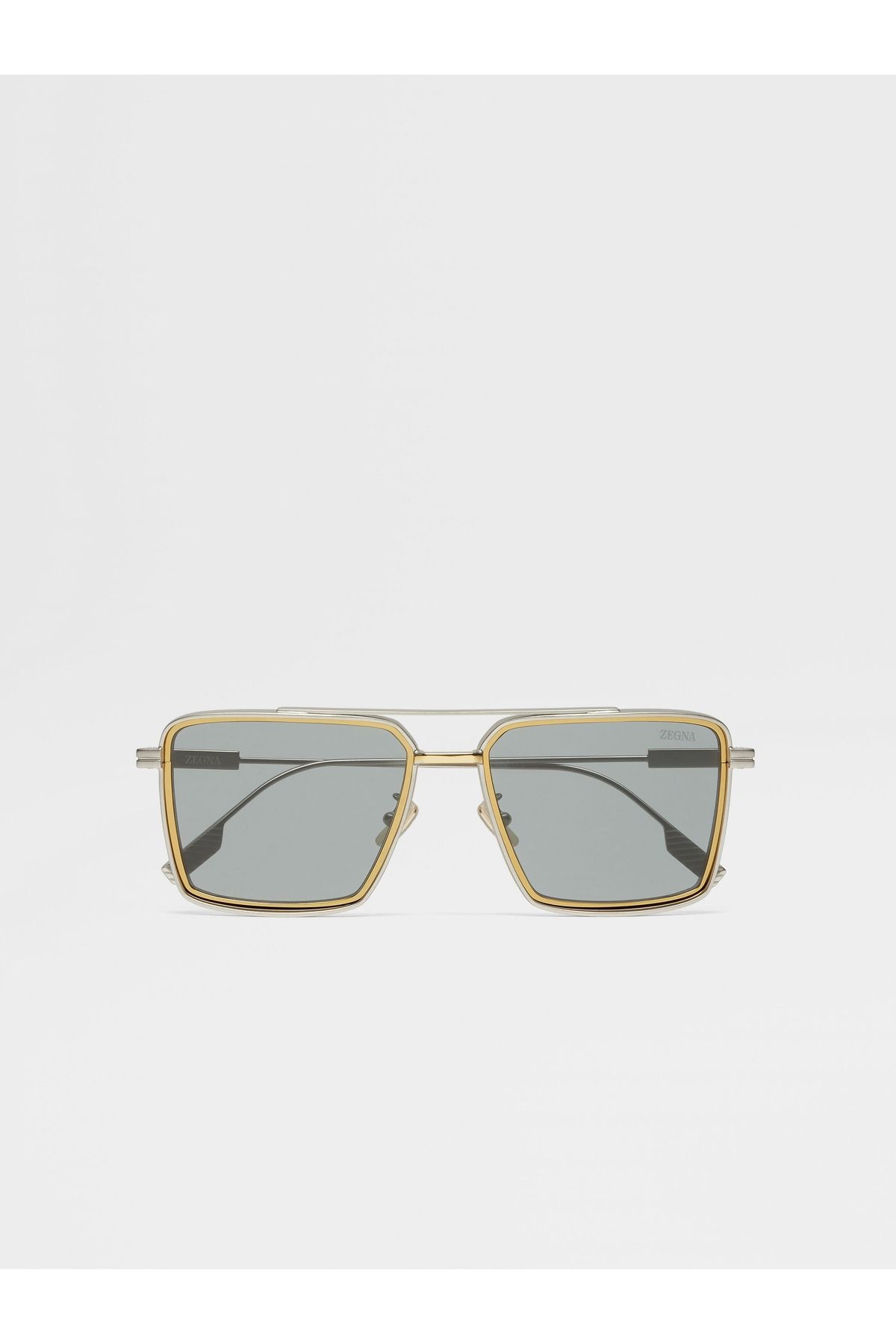 Ermenegildo Zegna (EZ0257-17A) 56 | Unisex Gri Güneş Gözlüğü