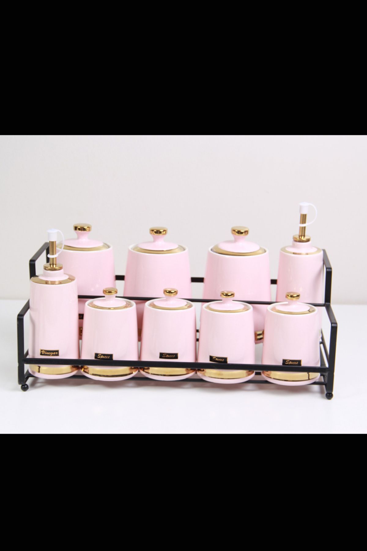 Generic-طقم برطمانات علب بهارات وتوابل 4