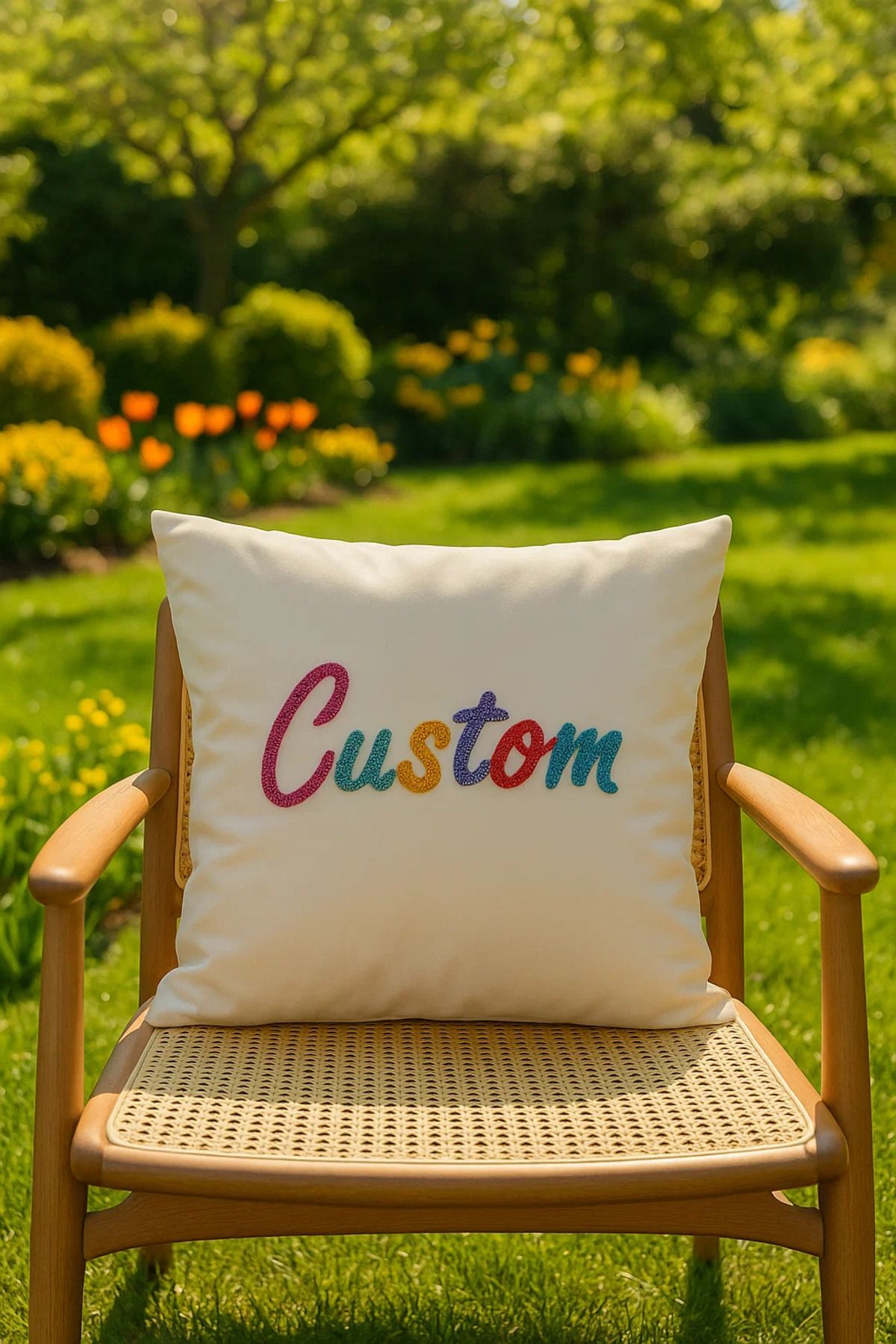 SAYMİNE Punch Kırlent Kılıfı Custom