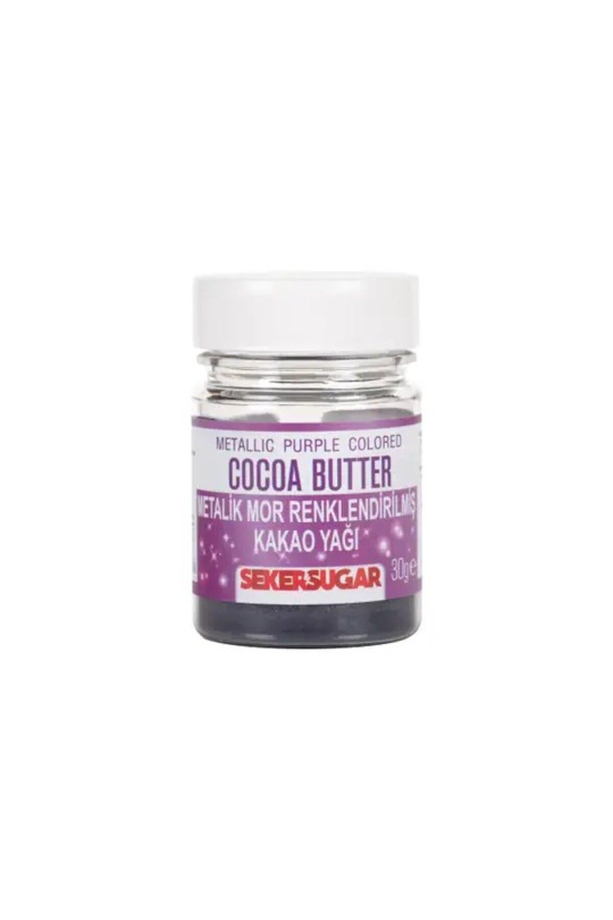 ŞEKER & SUGAR Renklendirilmiş Kakao Yağı 30 Gr