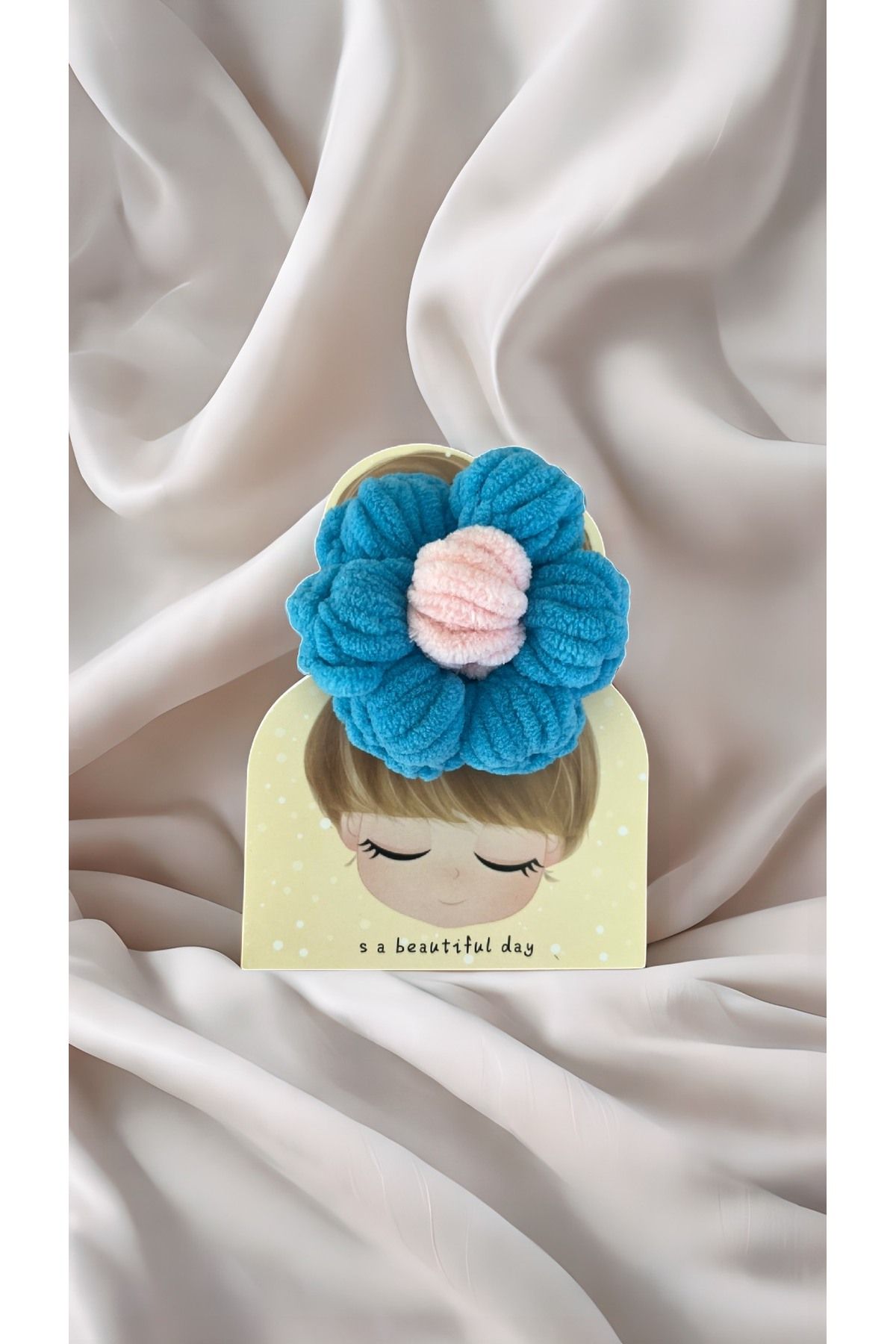 VokaAccessories Yumuşak Velvet Saç Lastigi-Renki ve Şık topuz aksesuar
