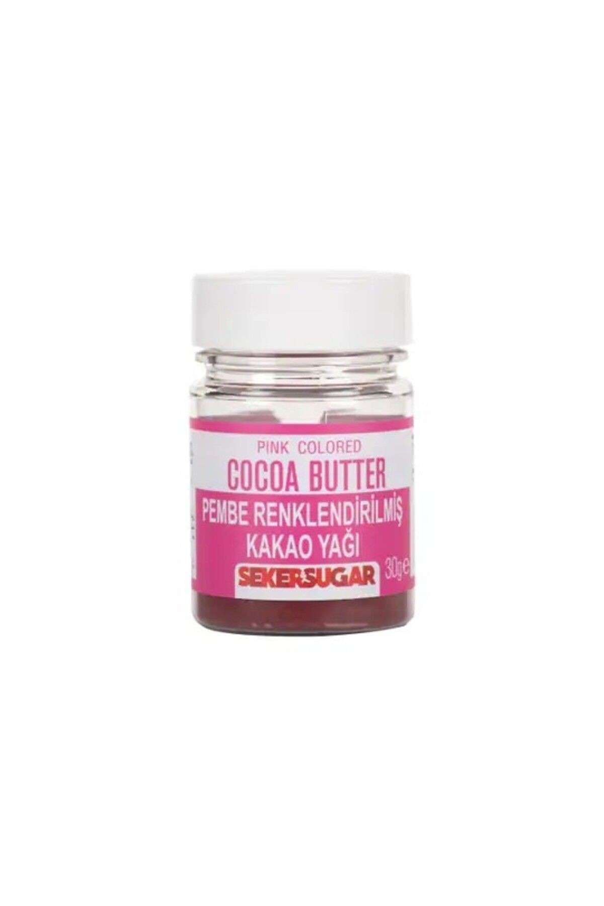 ŞEKER & SUGAR Renklendirilmiş Kakao Yağı 30 Gr