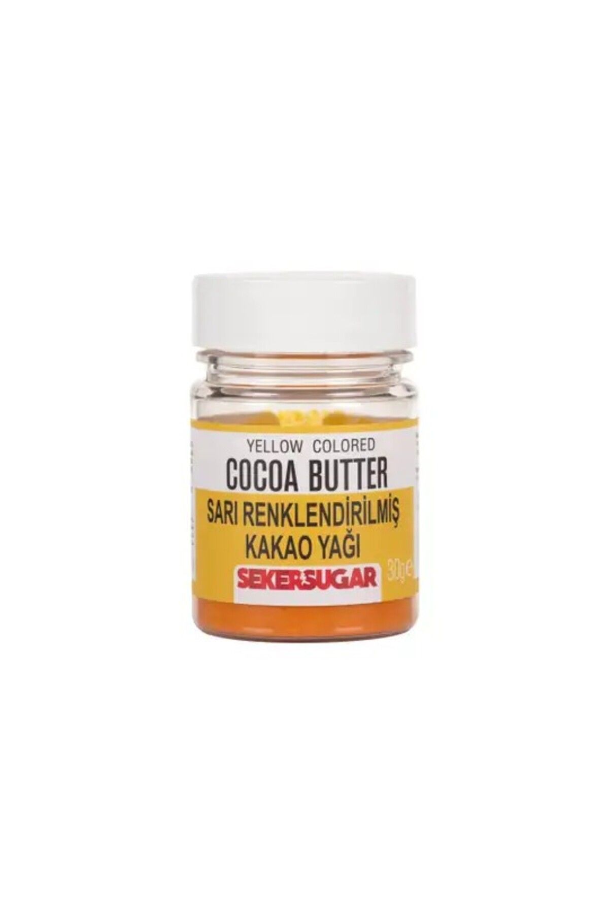 ŞEKER & SUGAR Renklendirilmiş Kakao Yağı 30 Gr