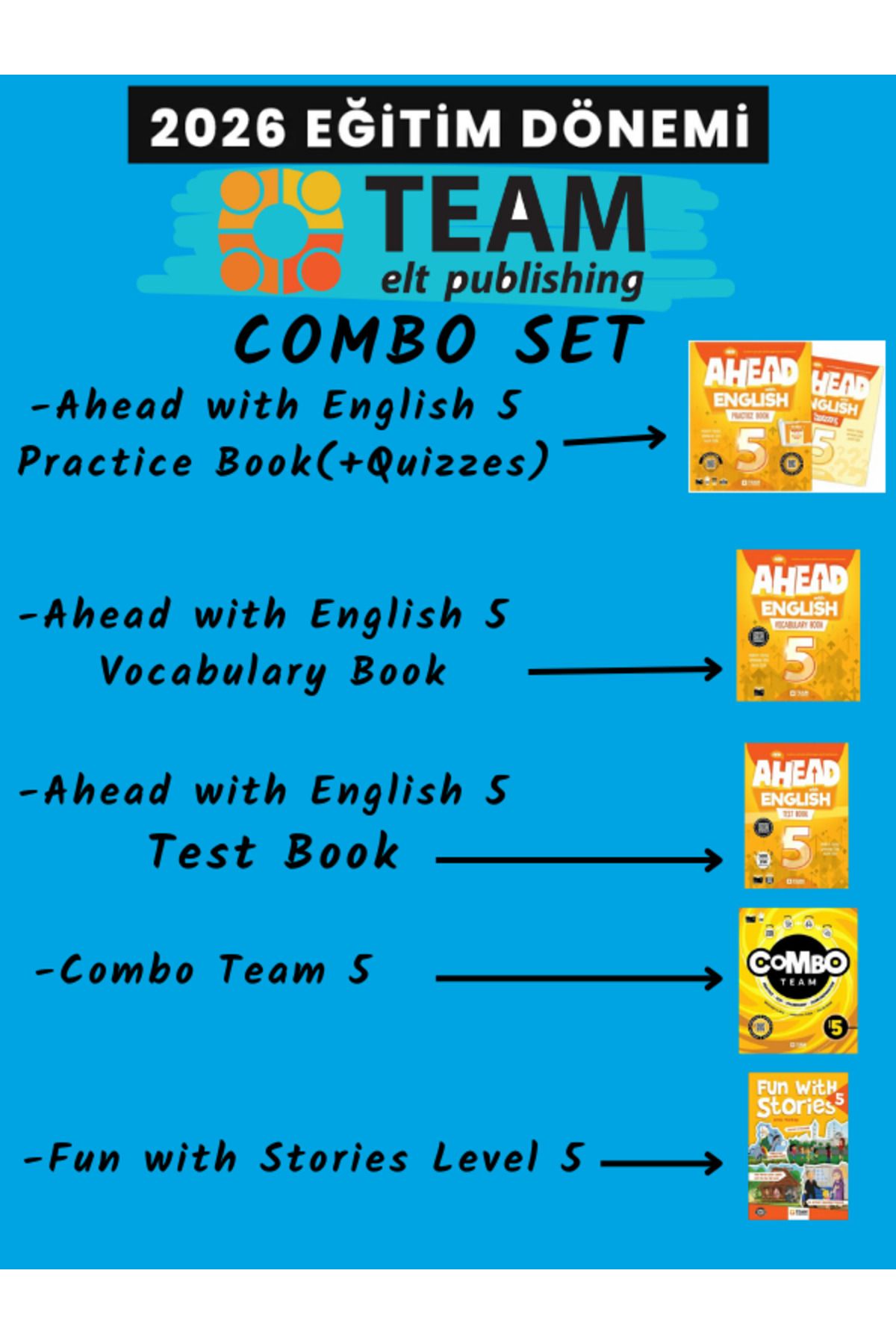 Team Elt Publishing 2026 Combo Set 5. Sınıf