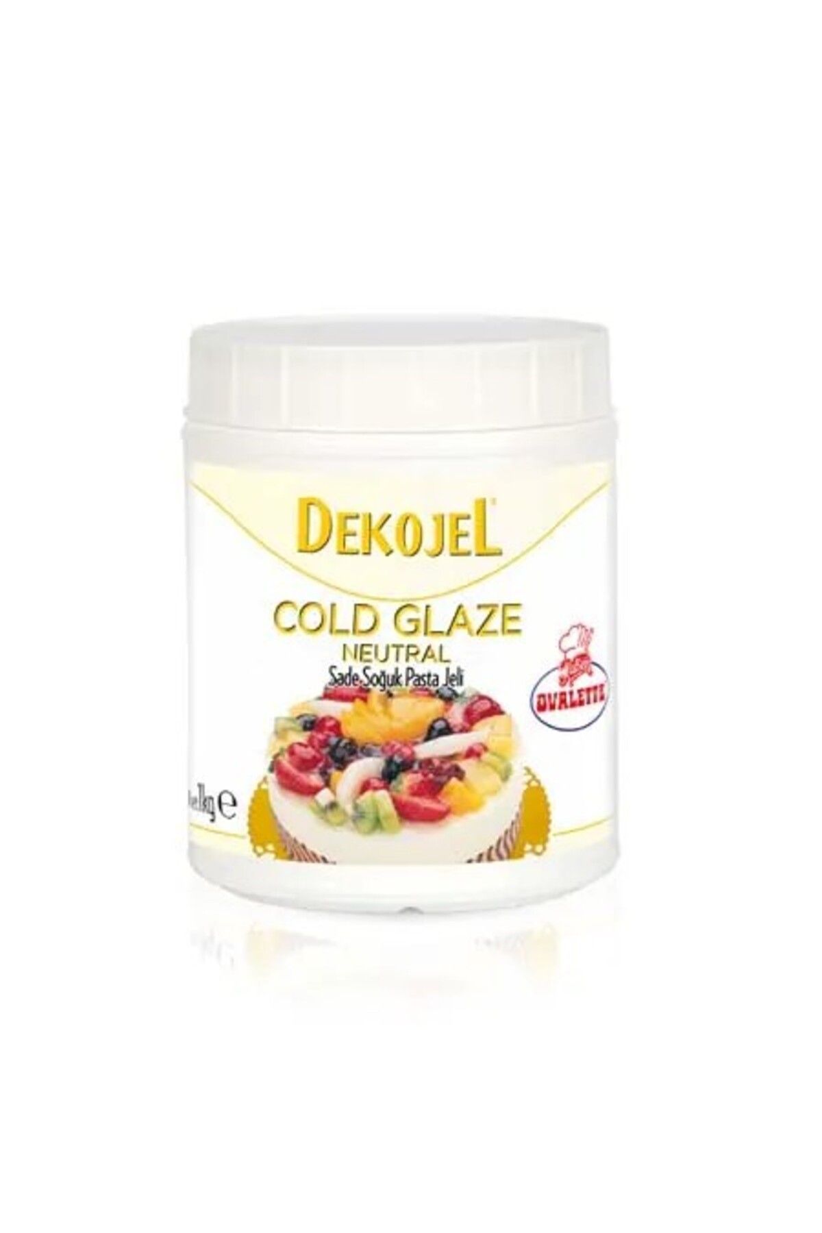 Katsan Ovalette Ovalette Soğuk Pasta Jeli (Jöle) Sade 1 Kg