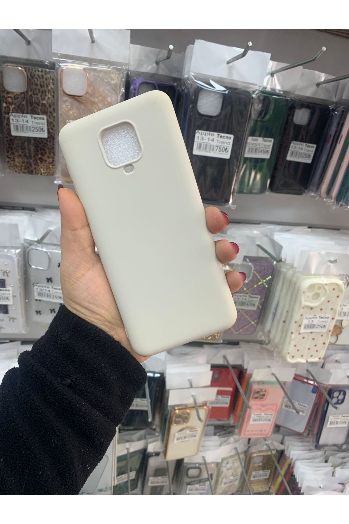 TECNOTREND Redmi Note 9 Pro/Note 9s Uyumlu mara lansman silikon kılıf