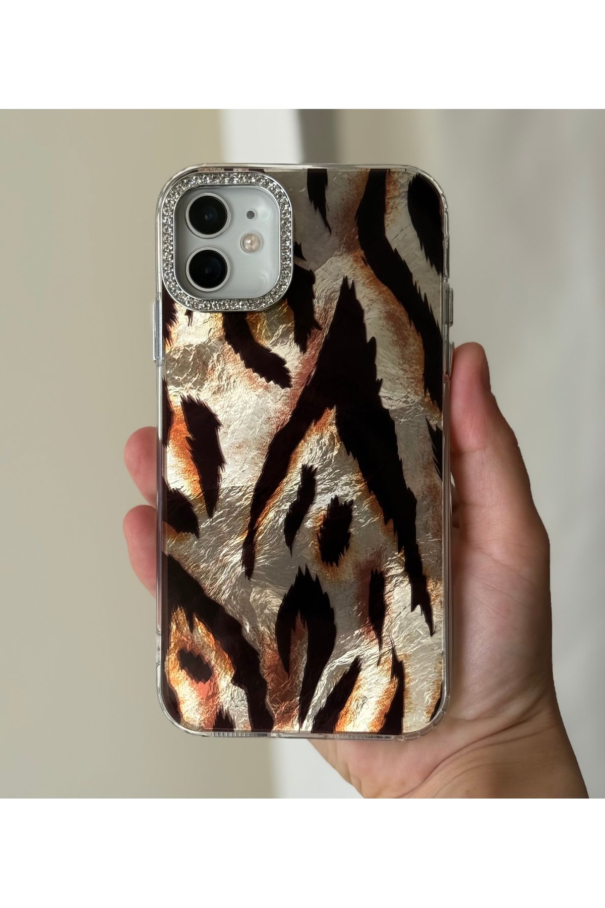 FİŞNEİLETİŞİM İPHONE 11 UYUMLU ZEBRA DESENLİ KILIF