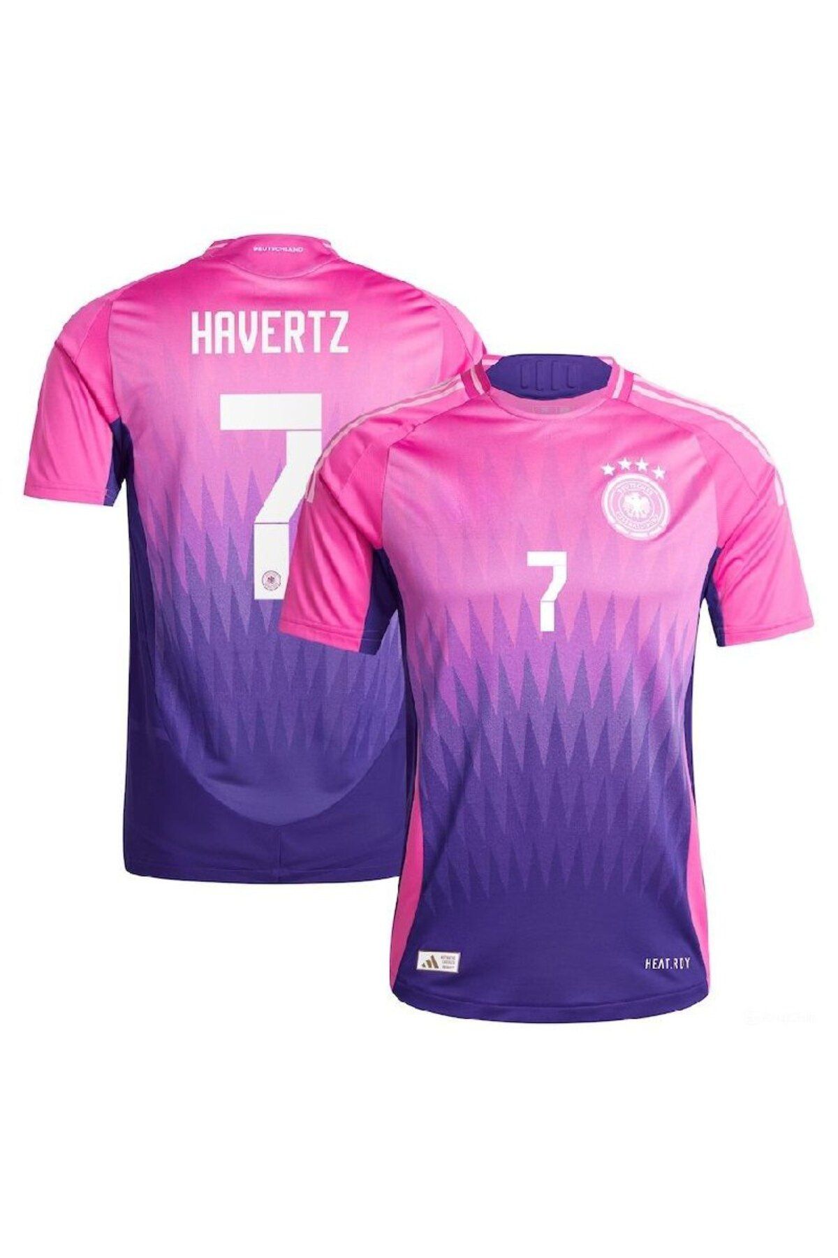 Alaturka Mix Almanya Milli Takım 24/25 Yeni Sezon HAVERTZ Futbol Forması Pembe
