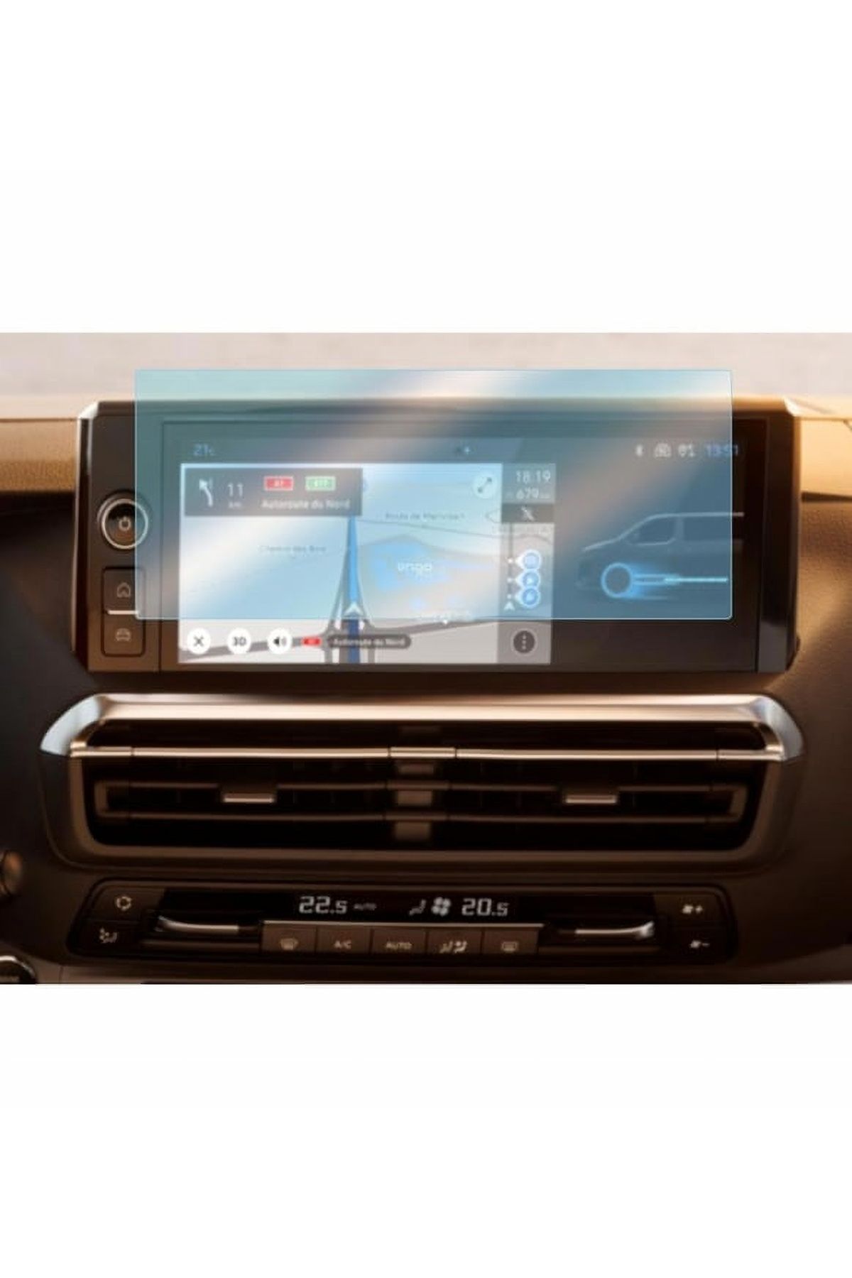 Mobilite Peugeot Expert Traveller 2024-2025 Model Multimedya Ekranı Uyumlu 9H Nano Ekran Koruyucu