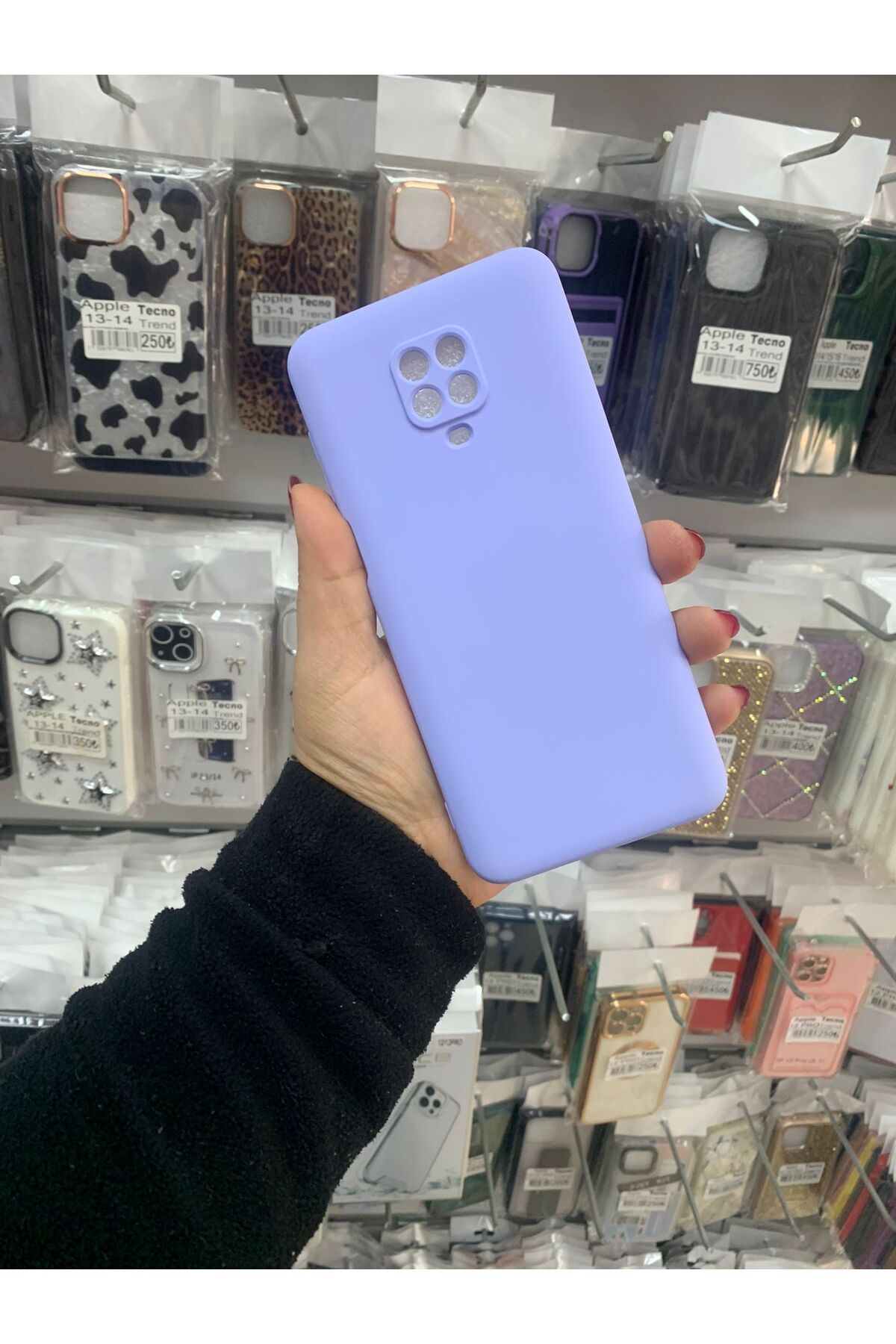 TECNOTREND Redmi Note 9 Pro/Note 9s Uyumlu mara lansman silikon kılıf