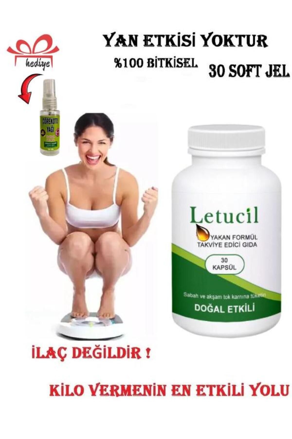 HELSOL Letucil 30'lu Biberiye&Yeşil Çayın Etkisiyle Diyetinize Takviye x 1 adet