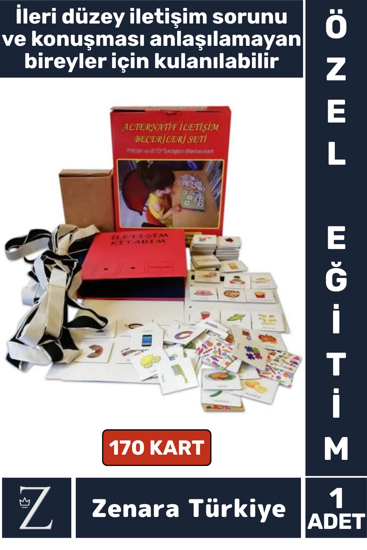 Zenara Tüm Yaşlar Eğitici Konuşma Zorluğu İletişim Becerisi Geliştiren ÖZEL EĞİTİM İLETİŞİM BECERİLERİ SETİ