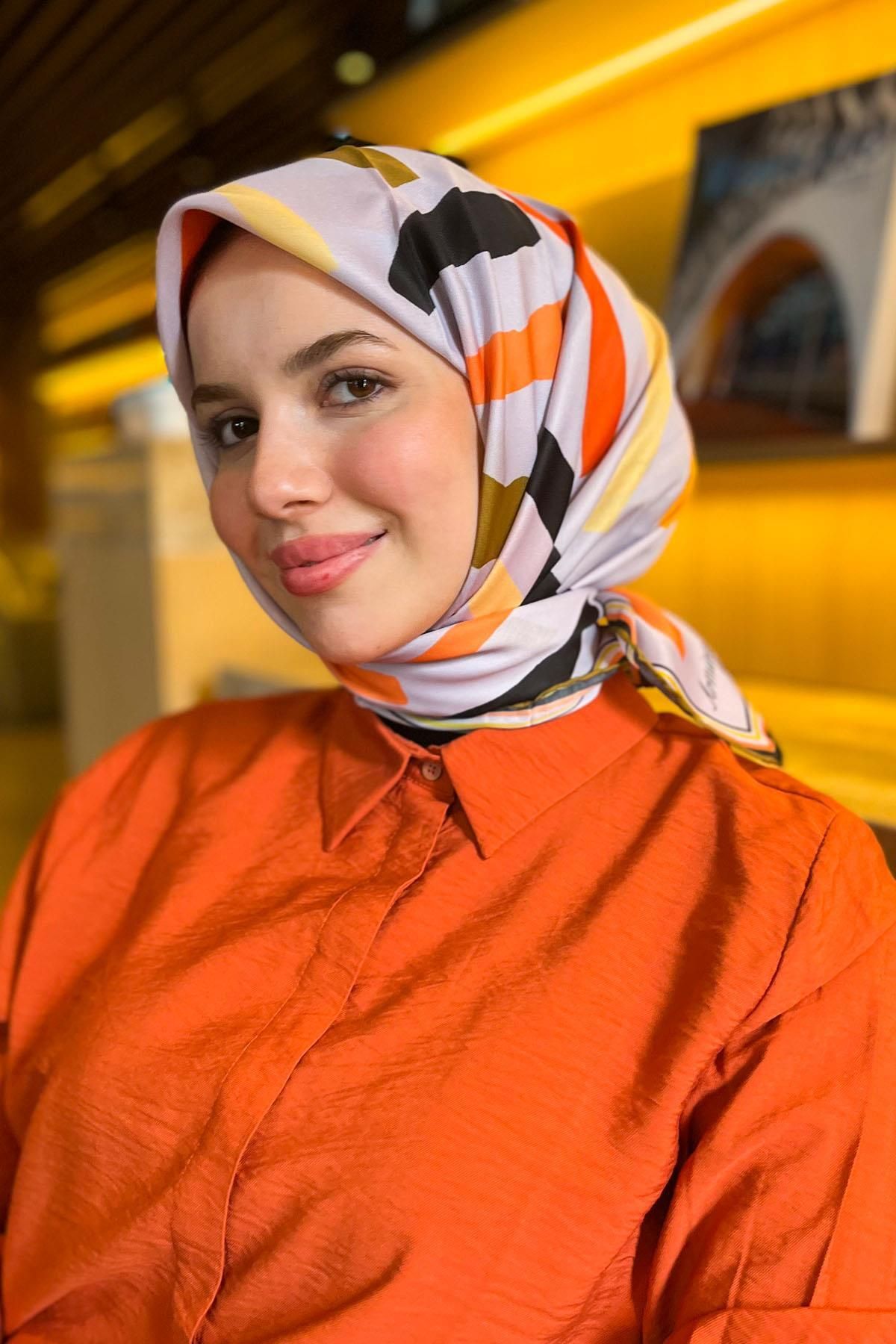 Armine Life Vual Eşarp - İnce Yazlık Kumaş - 10036L-04