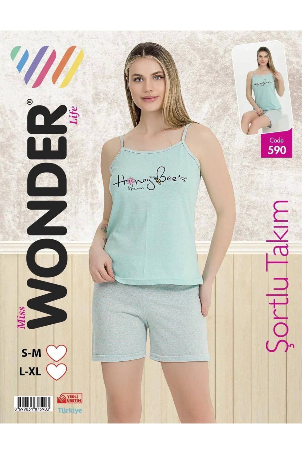 Emir Store Şortlu kadın pijama takımı