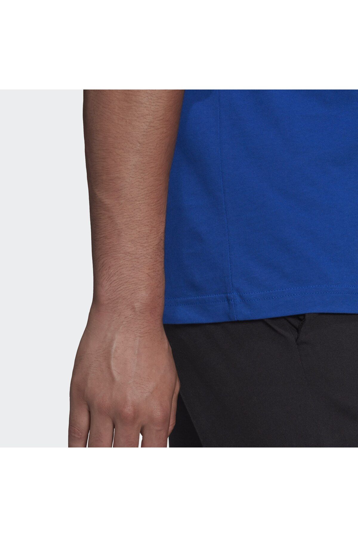 تی شرت سفید مردانه ملزومات 3 باند T اورجینال adidas