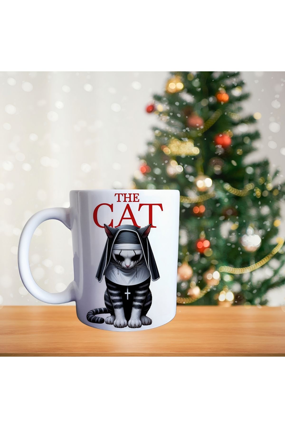 Ghostbusters The Cat - kedi Porselen Kupa