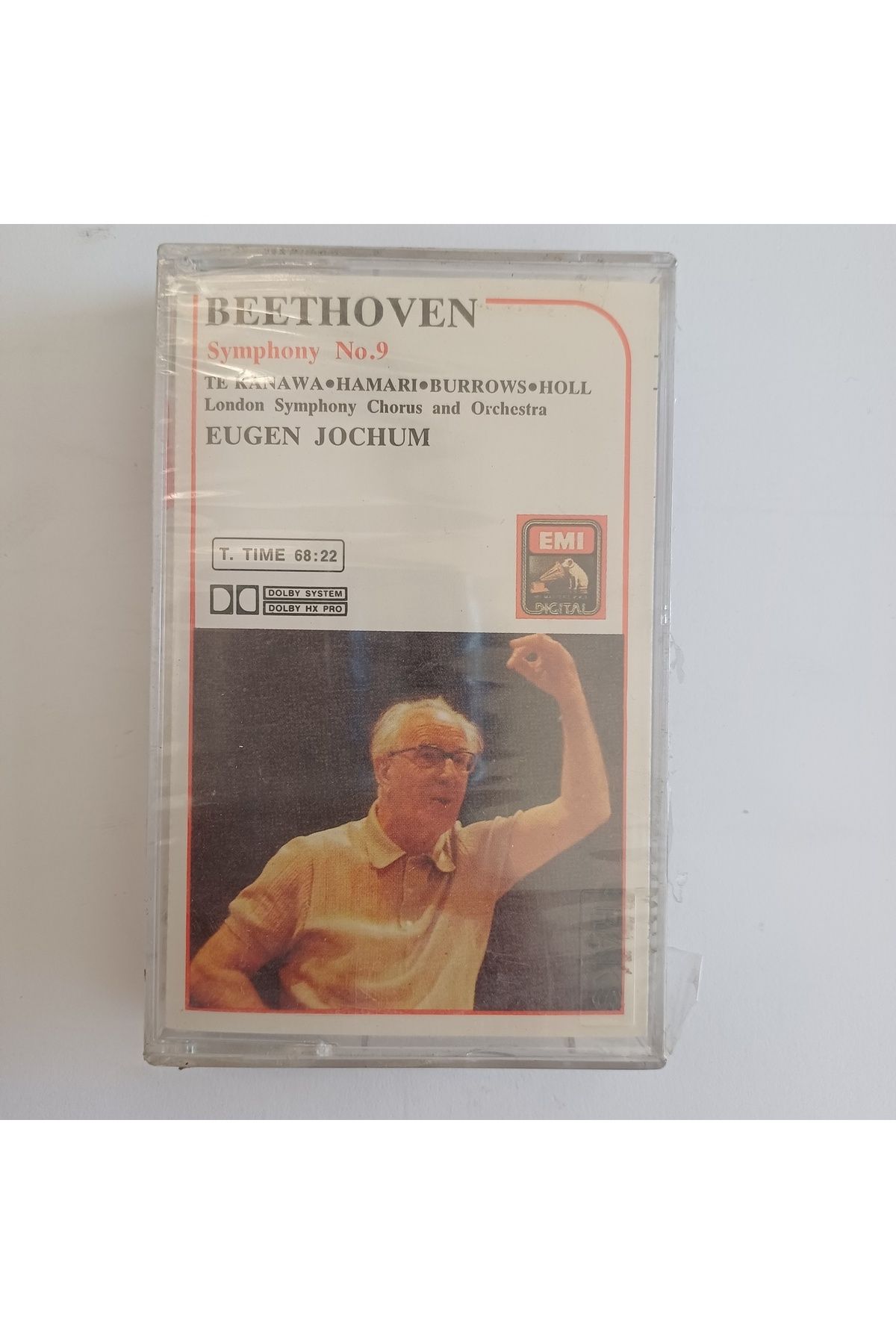 ardecem bilgisayar Beethoven 9.Senfoni Orijinal Kaset Jelatininde