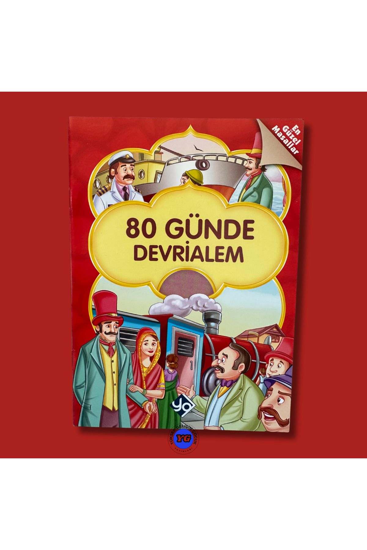 Burhan Yayınları DÜNYA MASALLARI SERİSİ: 80 GÜNDE DEVRİ ALEM